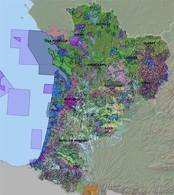 Carte interactive régionale de la DREAL